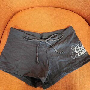 Coors Light American Apparel Short-Shorts - Size Small (Jr's)
